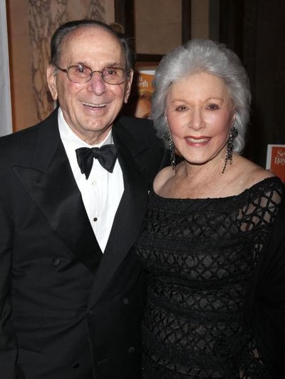 Hal David and wife 
 Photo