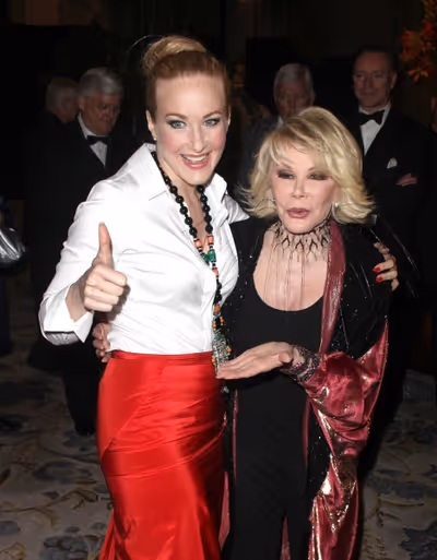 Katie Finneran and Joan Rivers Photo