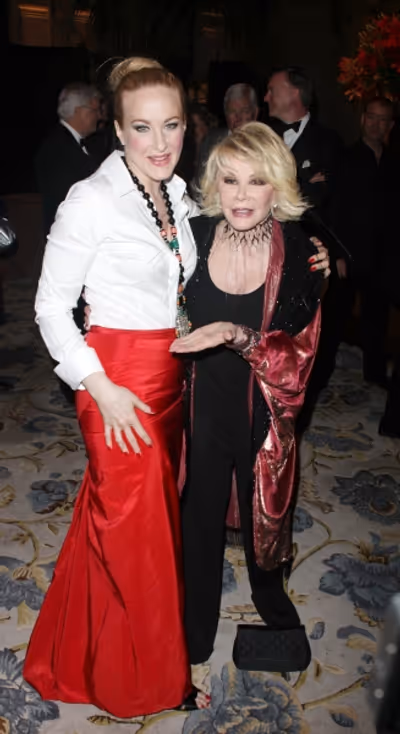 Katie Finneran and Joan Rivers Photo