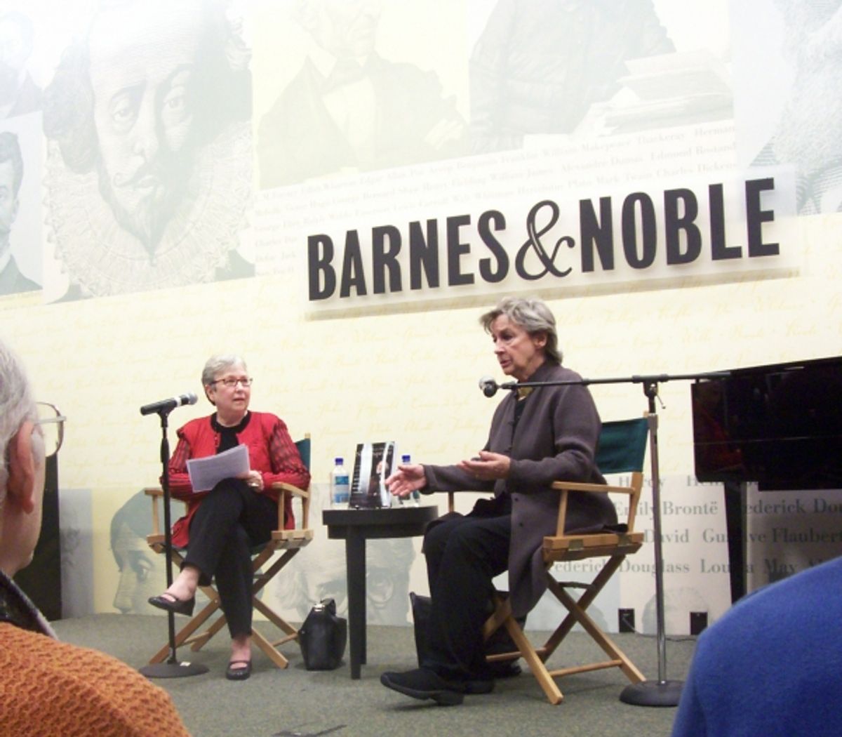 Mary Maher and Zoe Caldwell
 at 