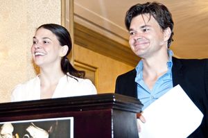 Hunter Foster and Sutton Foster @ BroadwayWorld Hunter Foster and Sutton Foster Photo