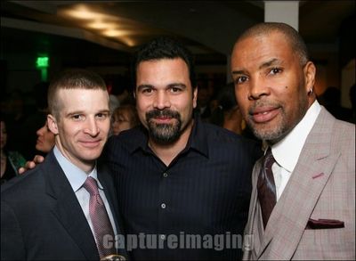 Brad Fleischer, actor Ricardo Chavira and Eriq La Salle 
 Photo