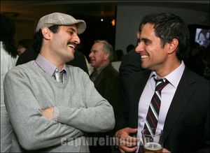 Arian Moayed (L) and Playwright Rajiv Joseph
@ BroadwayWorld Arian Moayed (L) and Playwright Rajiv Joseph
Photo