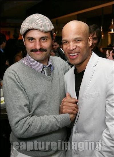 Arian Moayed and Glenn Davis  Photo