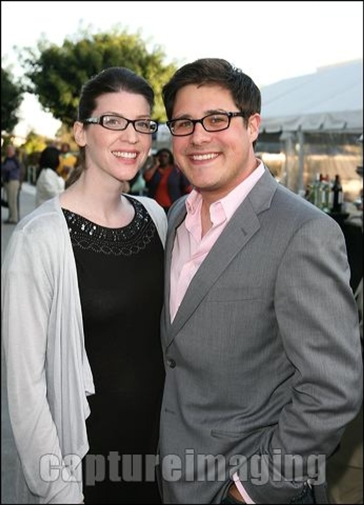 Rick Sommer (R) and wife Virginia Sommer 
 at 