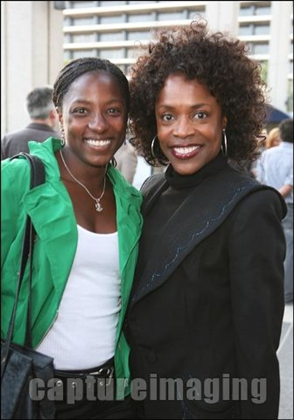 Rutina Wesley (L) and Charlayne Woodard 
 at 