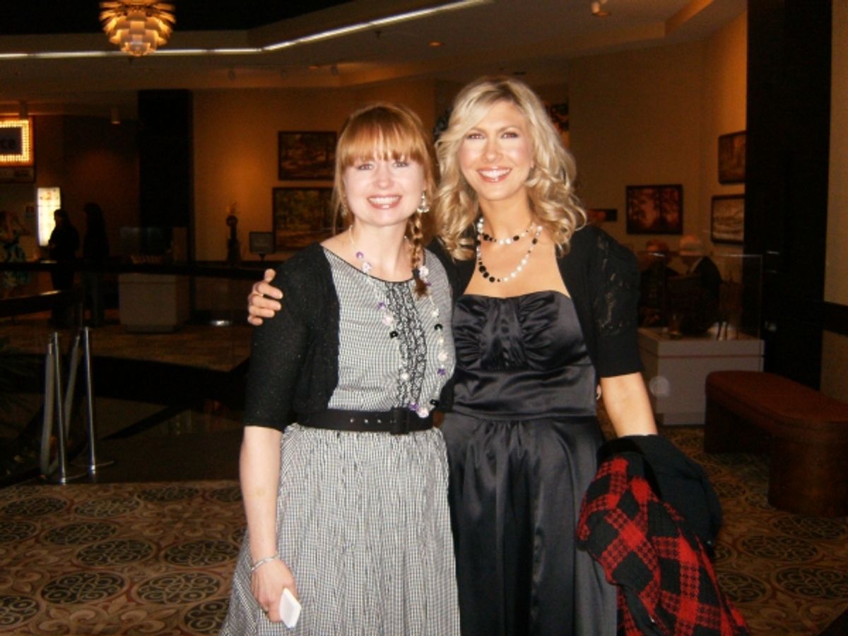 Patty Bird and Kelli Morgan
 at 