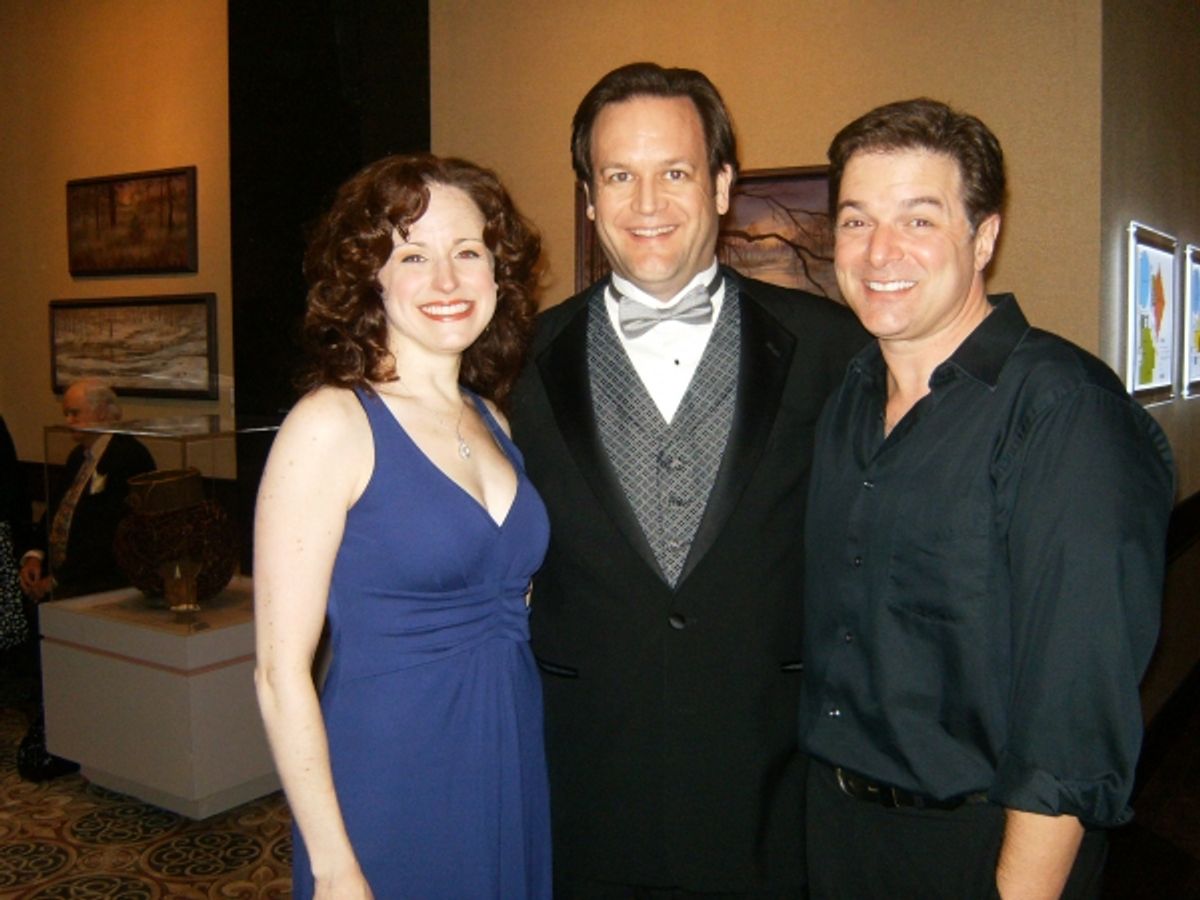 Heidi Kettenring, Chuck Gessert and Bernie Yvon at 