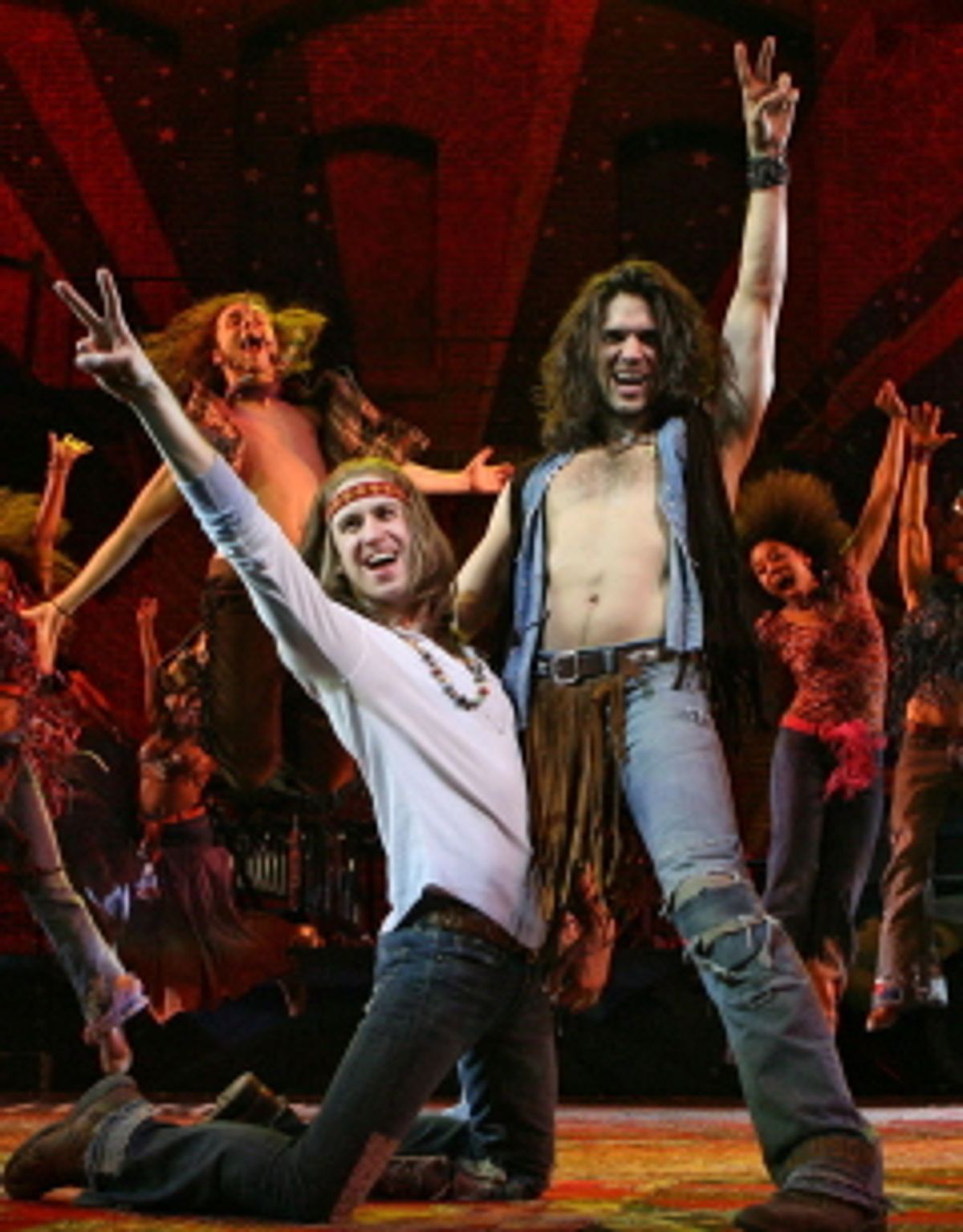 Gavin Creel and Will Swenson at 