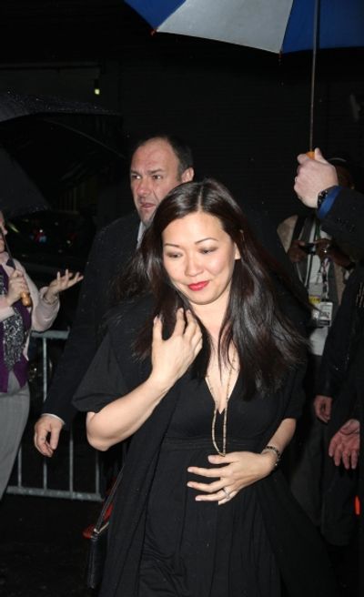 James Gandolfini and Wife Photo