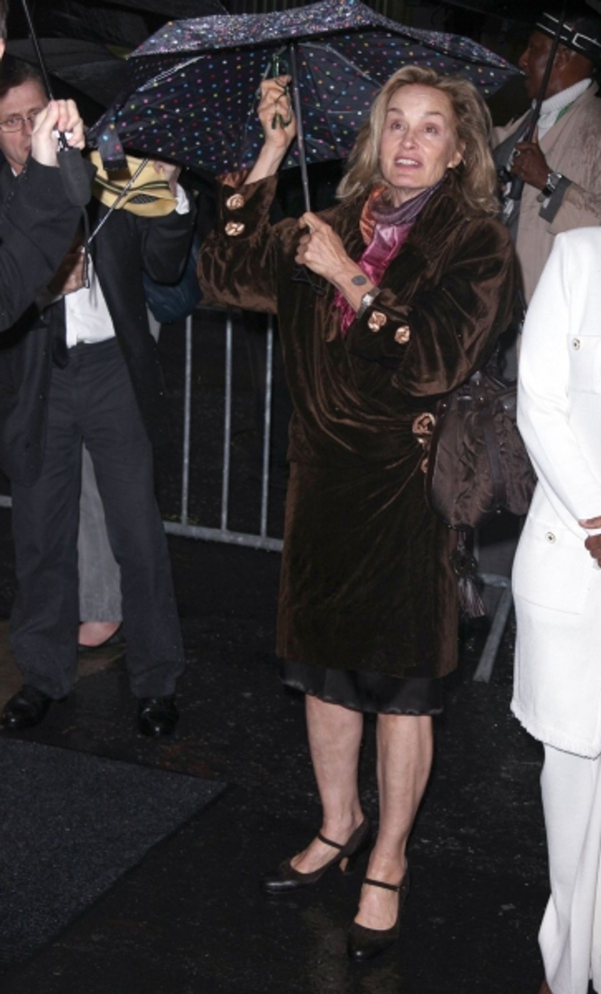 Mikhail Baryshnikov and Jessica Lange at 