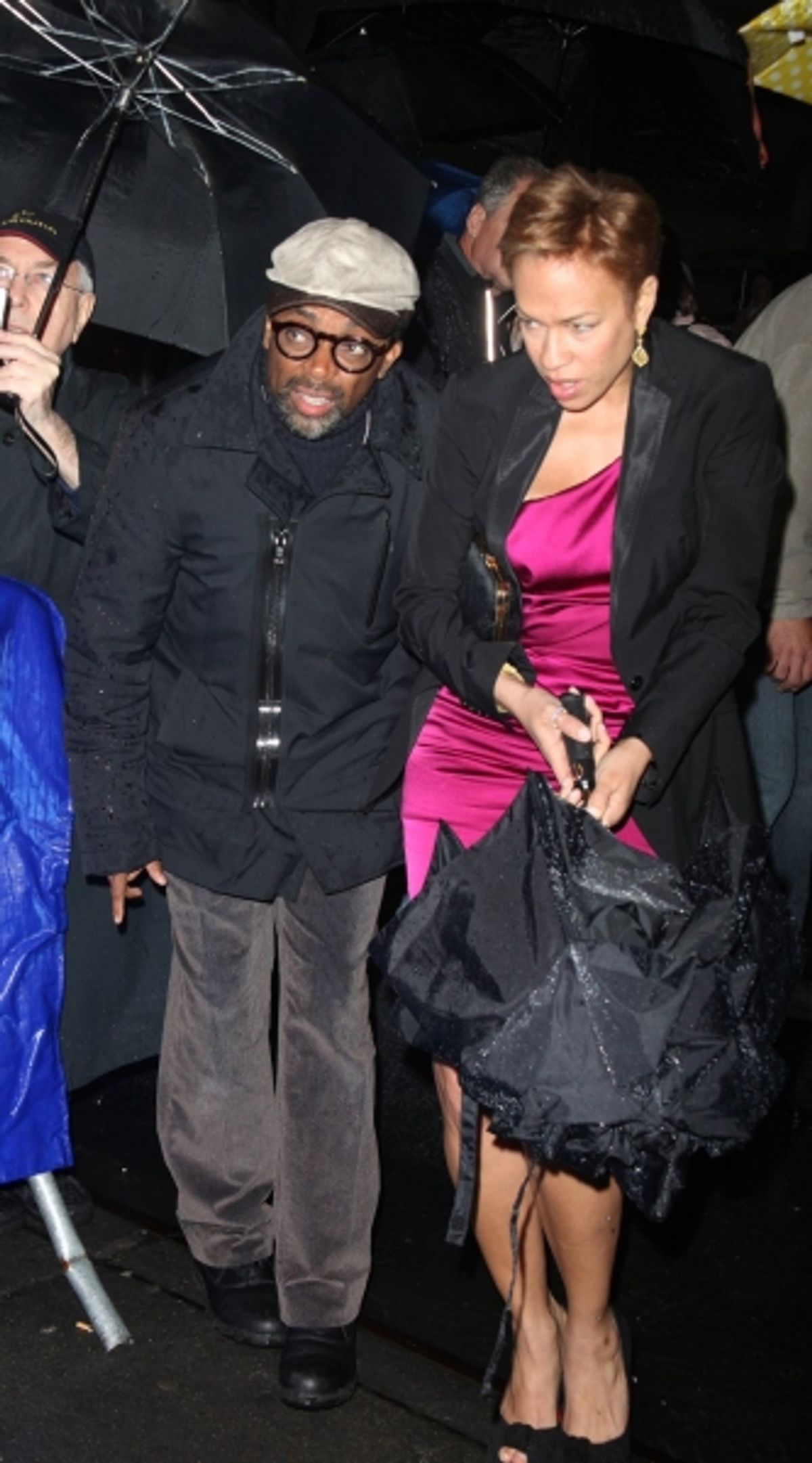 Spike Lee and Wife at 