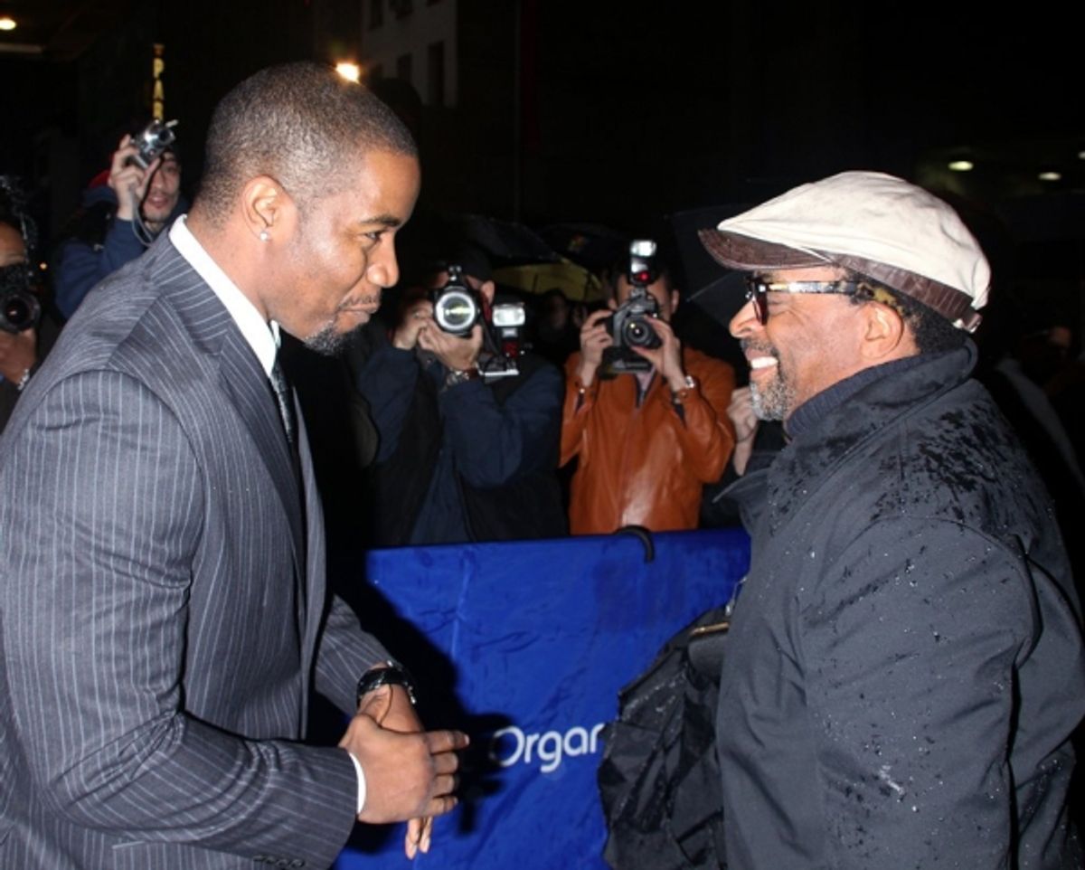 Michael Jai White and Spike Lee at 