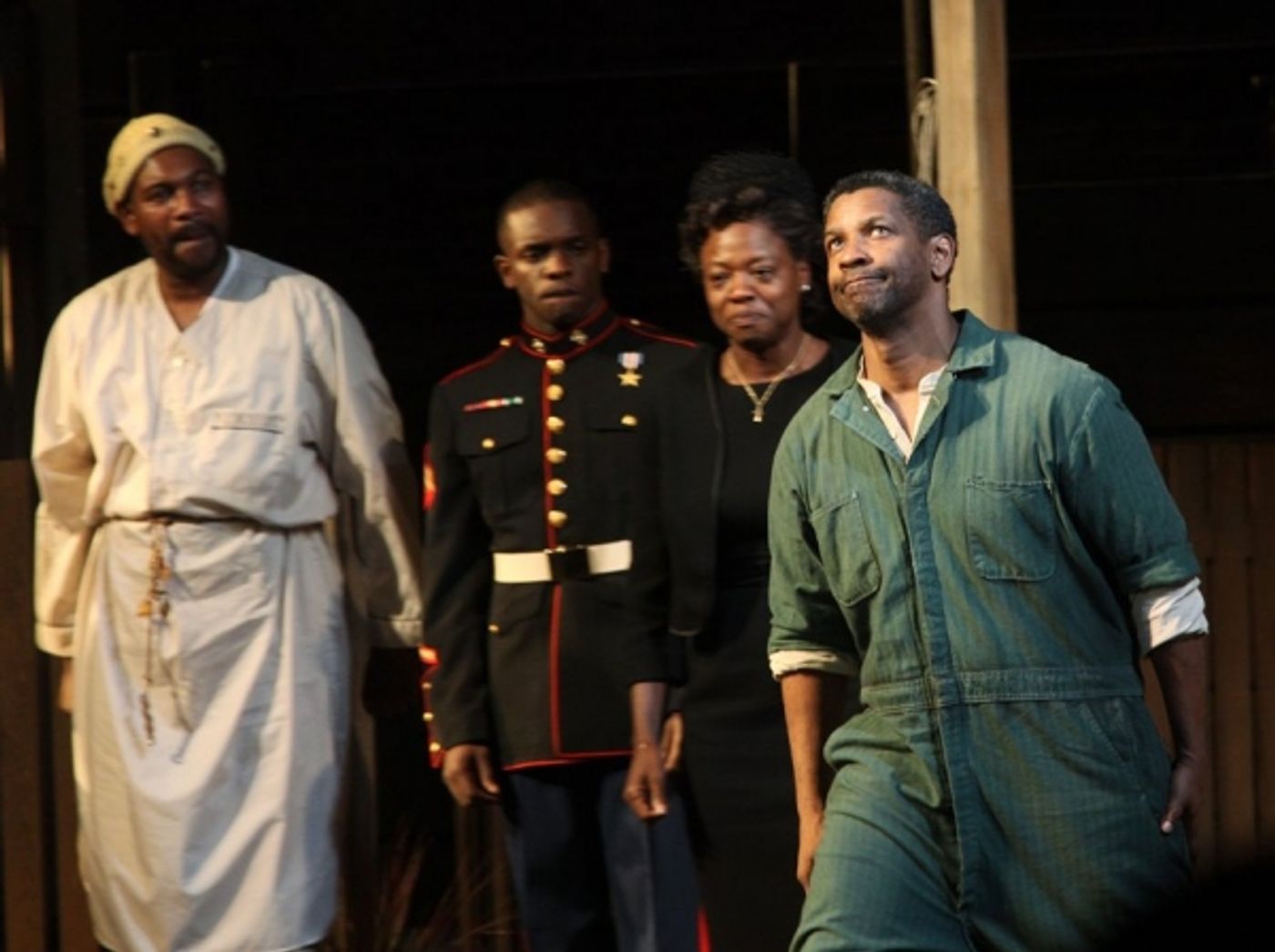 Photo Coverage: FENCES Opening Night Curtain Call and After-Party!  Image