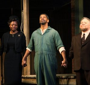Viola Davis, Denzel Washington and Stephen McKinley Henderson @ BroadwayWorld Viola Davis, Denzel Washington and Stephen McKinley Henderson Photo