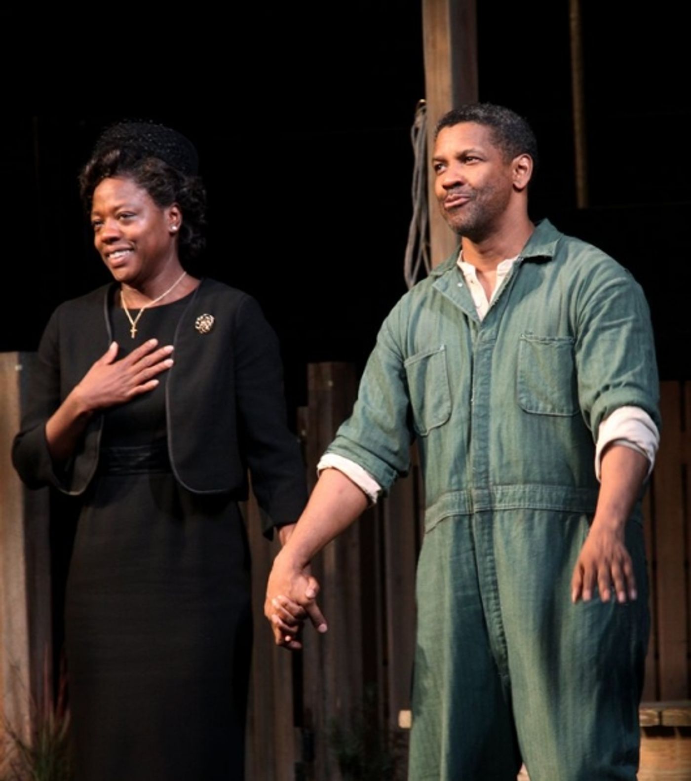 Photo Coverage: FENCES Opening Night Curtain Call and After-Party!  Image