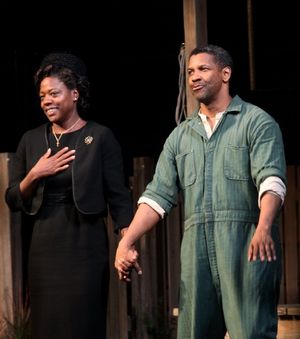 Denzel Washington and Viola Davis @ BroadwayWorld Denzel Washington and Viola Davis Photo