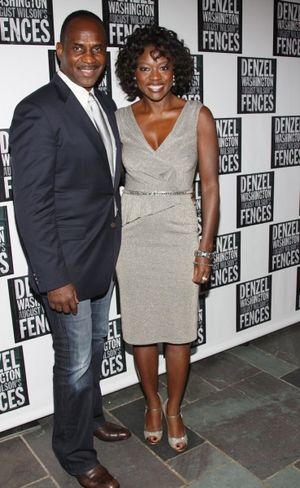 Viola Davis and Husband @ BroadwayWorld Viola Davis and Husband Photo