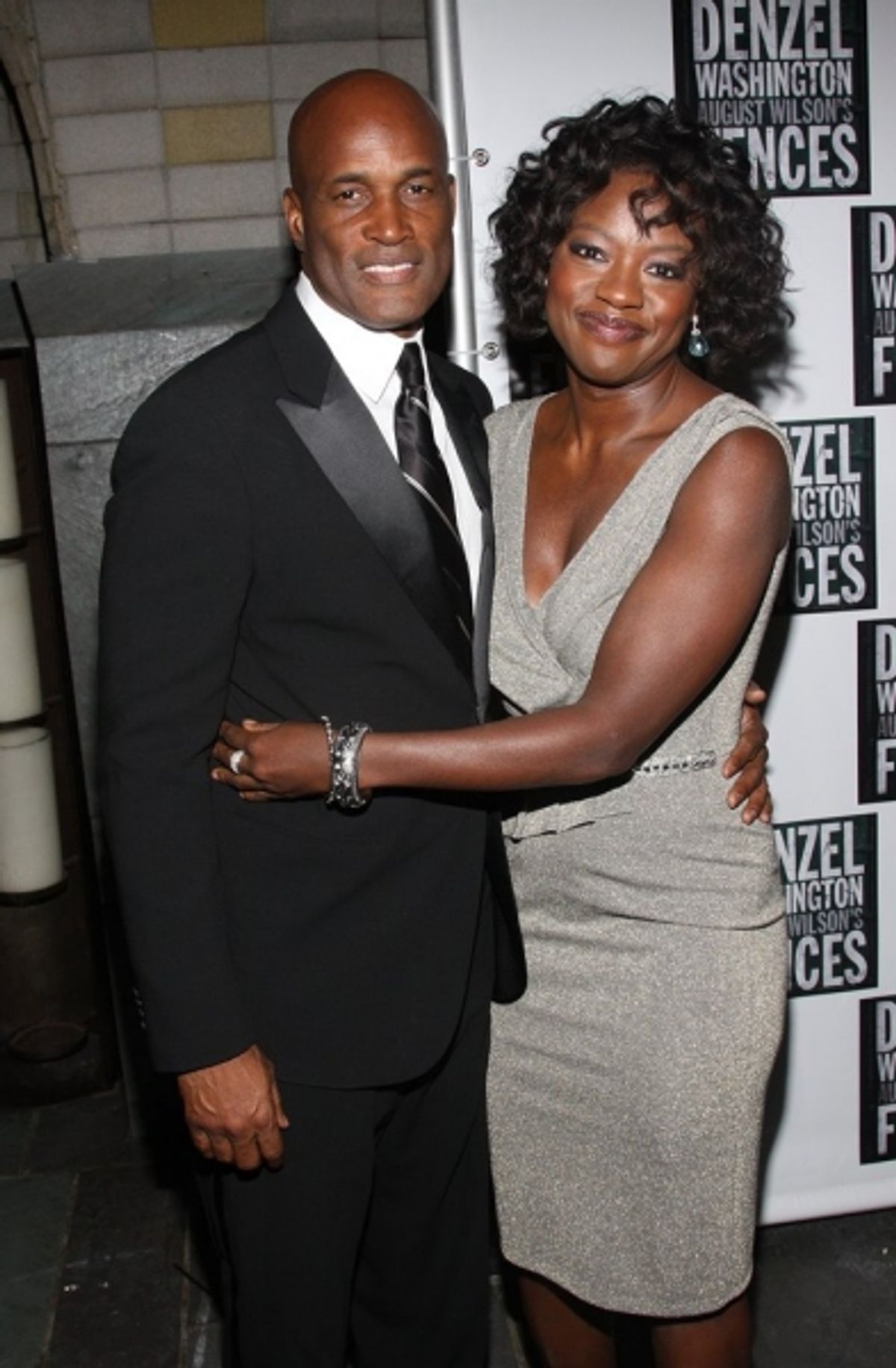 Viola Davis and Kenny Leon at 