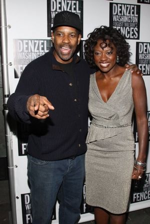 Denzel Washington and Viola Davis @ BroadwayWorld Denzel Washington and Viola Davis Photo