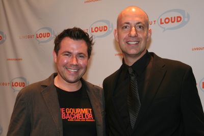 Chad Carns and Executive Director and Founder Leo Preziosi Jr. Photo