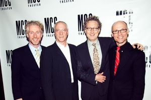 Blake West, Robert LuPone, Bernard Telsey and Will Cantler Photo