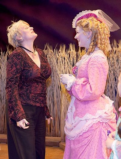 Alison Angrim and Caroline Innerbichler 
 Photo