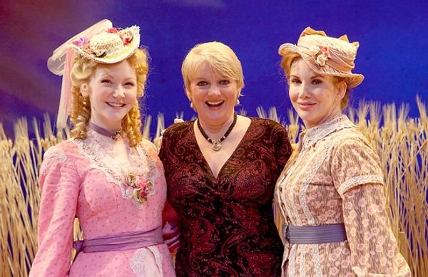 Caroline Innerbichler, Alison Angrim and Melissa Gilbert Photo