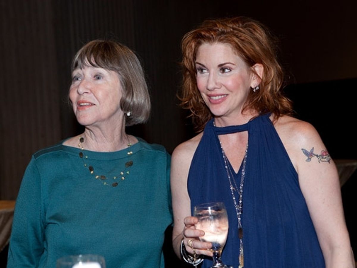Charlotte Stewart and Melissa Gilbert
 at 