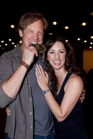 Steve Blanchard and Meredith Inglesby @ BroadwayWorld Steve Blanchard and Meredith Inglesby Photo