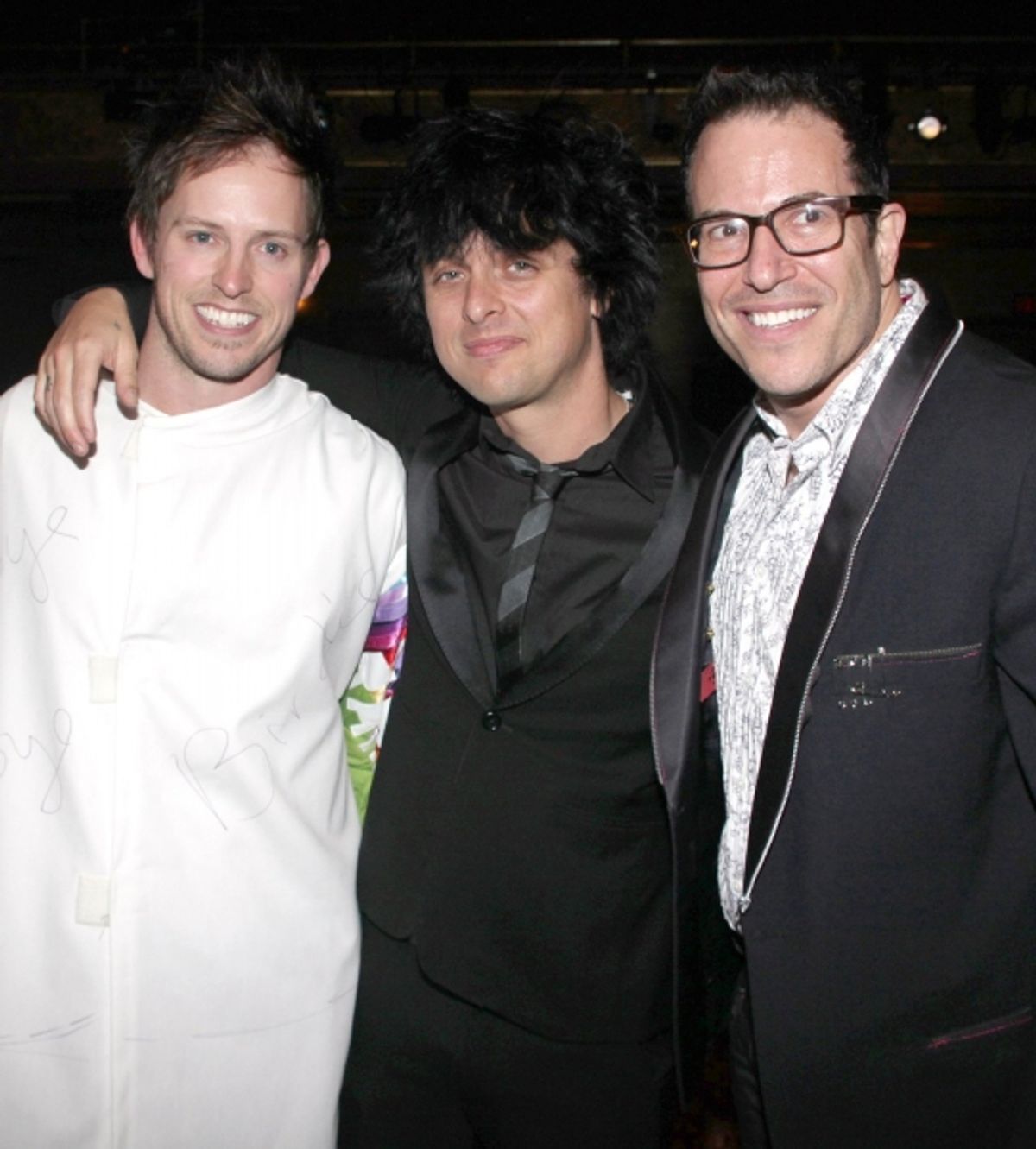 Andrew Call, Billie Joe Armstrong and Michael Mayer at 
