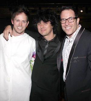 Andrew Call, Billie Joe Armstrong and Michael Mayer Photo