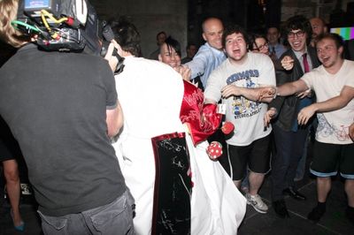 Andrew Call, Tony Vincent, Brian CharLes Johnson, Gerard Canonico and AMERICAN IDIOT  Photo