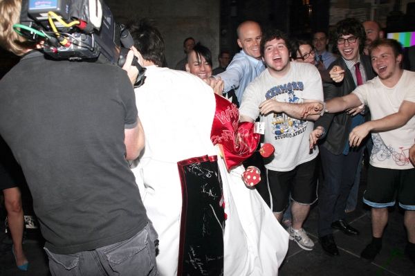 Andrew Call, Tony Vincent, Brian CharLes Johnson, Gerard Canonico and AMERICAN IDIOT  Photo
