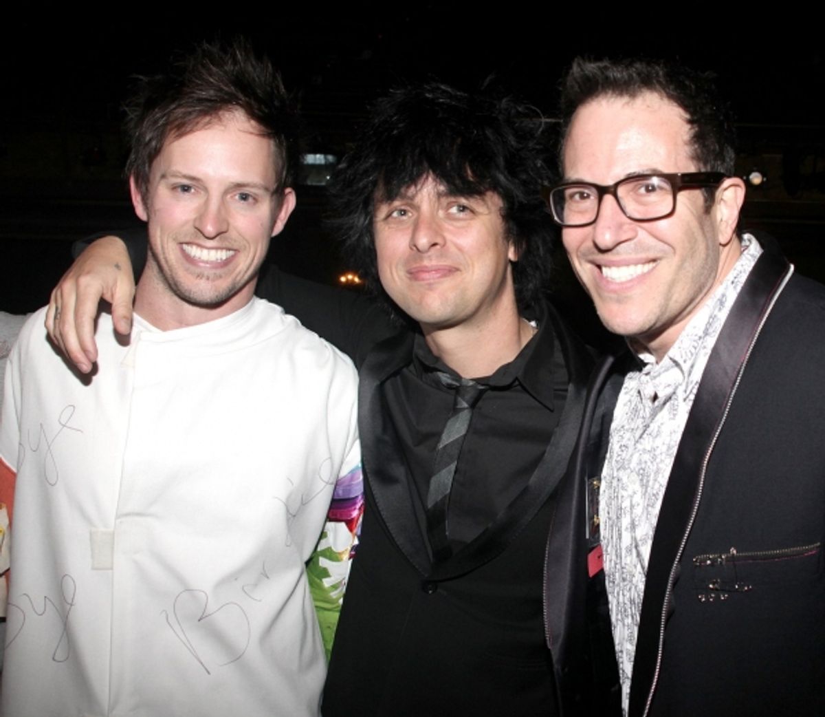 Andrew Call, Billie Joe Armstrong and Michael Mayer at 