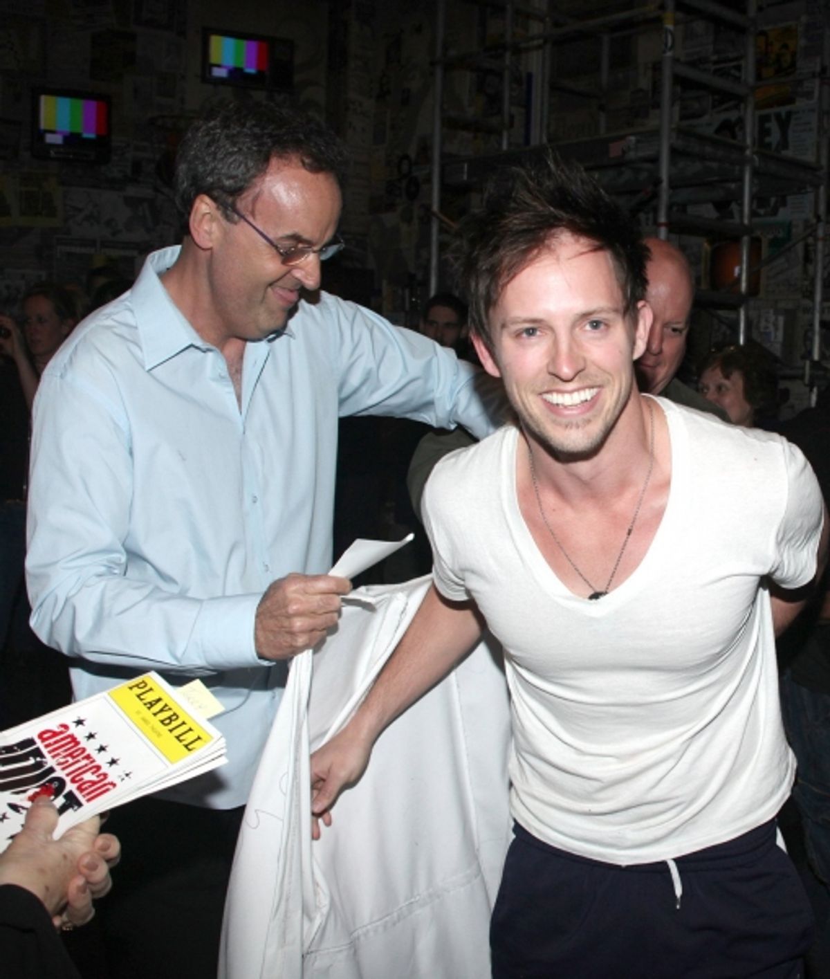 Dale Hensley and Andrew Call at 