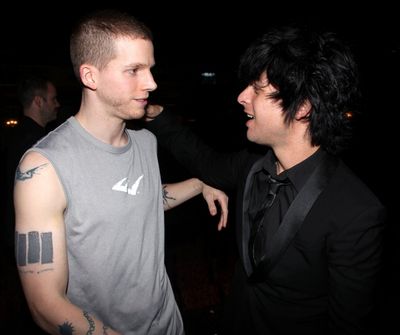 Stark Sands and Billie Joe Armstrong Photo