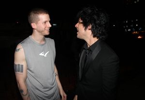 Stark Sands and Billie Joe Armstrong Photo