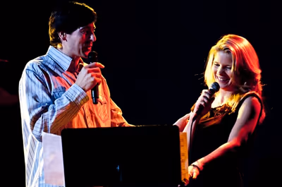 Greg Naughton and Kelli O'Hara Photo