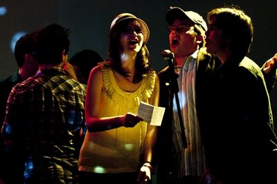 Kait Kerrigan, Brian Lowdermilk and Matt Doyle Photo