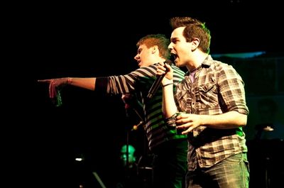 Steven Booth and Alex Brightman Photo