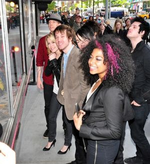 Stark Sands, Mary Faber, John Gallagher Jr., Tony Vincent, Rebecca Naomi Jones, Michael Esper @ BroadwayWorld Stark Sands, Mary Faber, John Gallagher Jr., Tony Vincent, Rebecca Naomi Jones, Micha Photo