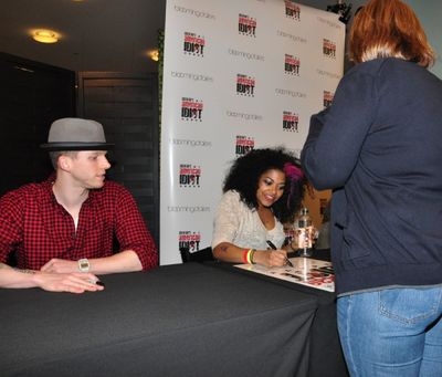 Stark Sands, Rebecca Naomi Jones Photo