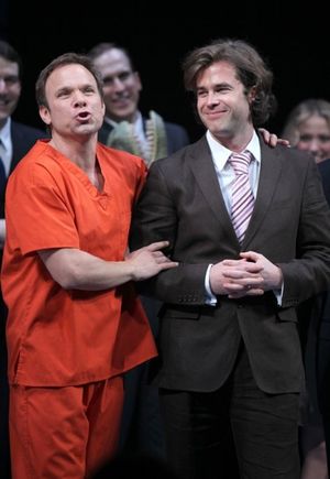 Norbert Leo Butz & Rupert Goold
 Photo