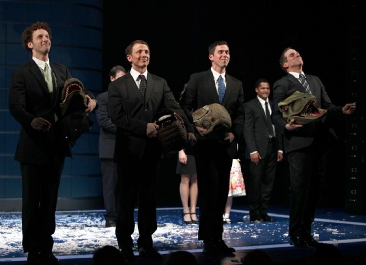 Photo Coverage: ENRON Opening Night Curtain Call!  Image