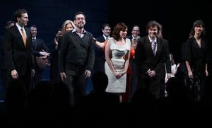 Stephen Kunken, Marin Mazzie, Lucy Prebble, Norbert Leo Butz, Gregory Itzin Photo