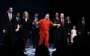 Stephen Kunken, Marin Mazzie, Norbert Leo Butz, Gregory Itzin Photo