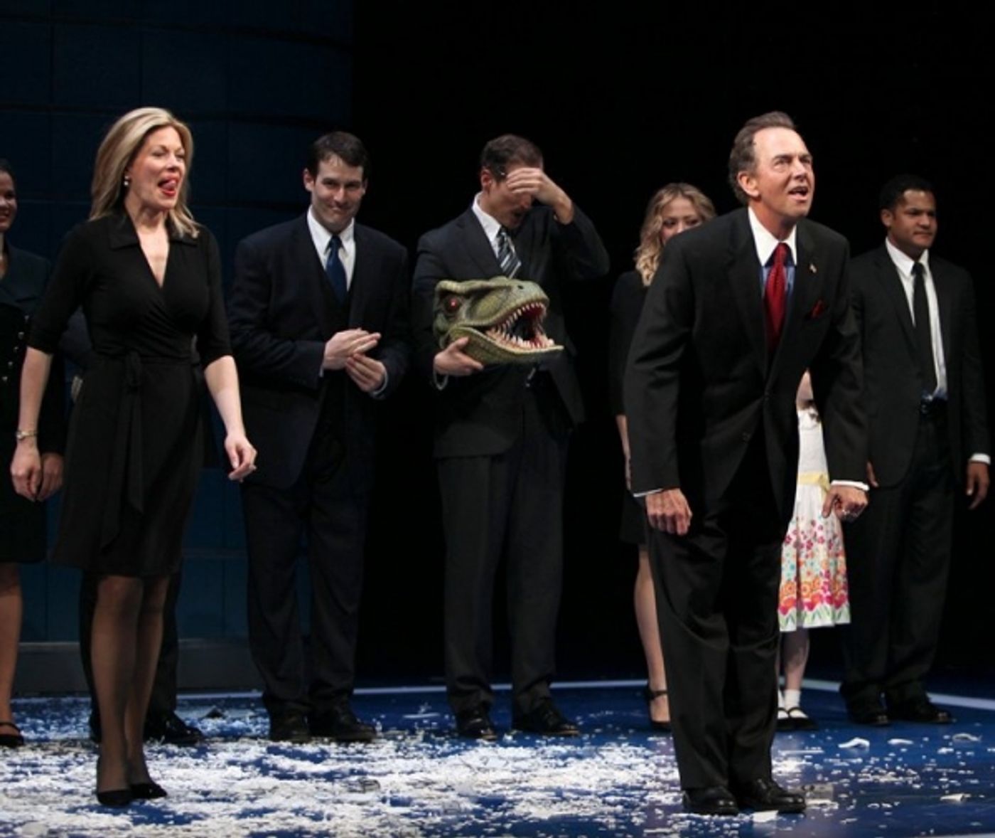 Photo Coverage: ENRON Opening Night Curtain Call!  Image