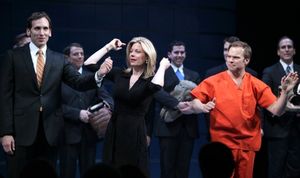 Stephen Kunken, Marin Mazzie, Norbert Leo Butz Photo