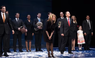 Marin Mazzie, Ian Jahn, Anthony Holds, Brandon J. Dirden, Gregory Itzin
 Photo